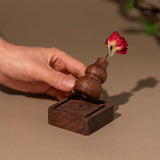 Walnut wood car aromatherapy diffuser — view 5