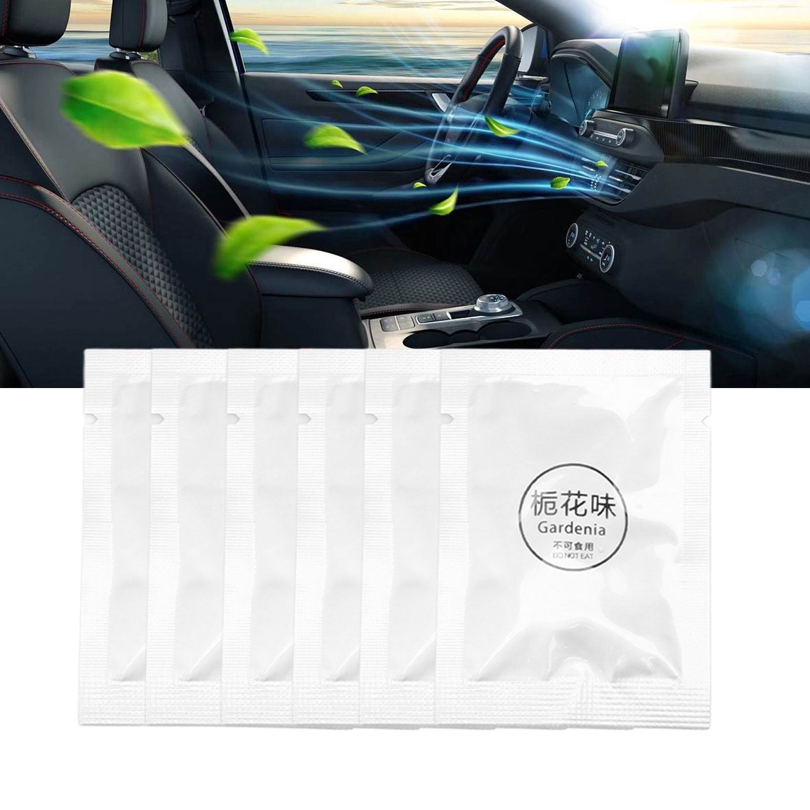 6 Pack Car Fragrance Replacement Tablets Portable — view 13