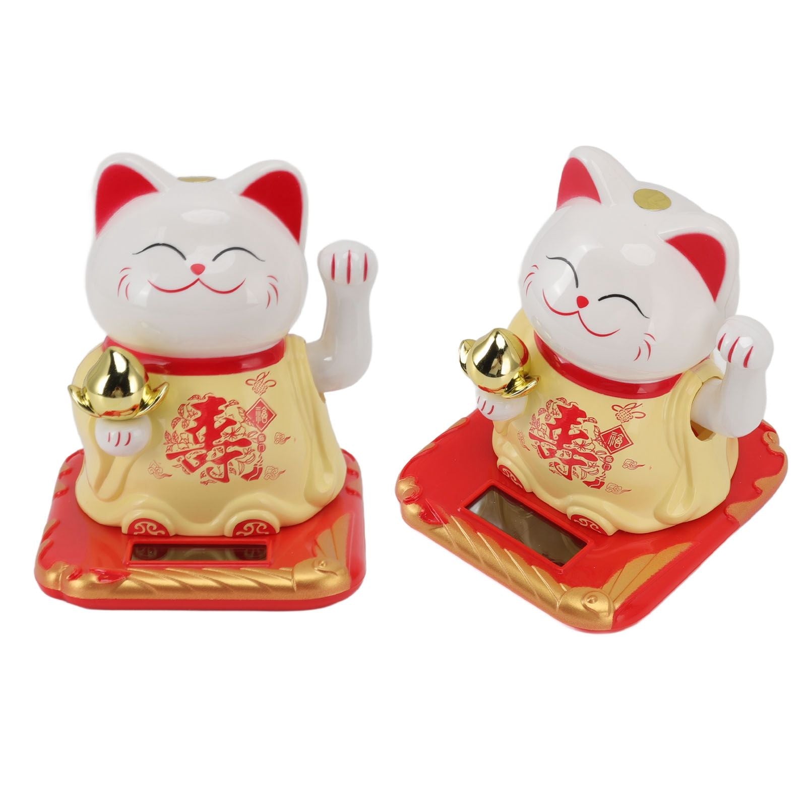 Lucky Waving Cat Light Induction Plastic Chinese — view 11