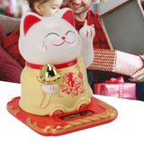 Lucky Waving Cat Light Induction Plastic Chinese — view 12