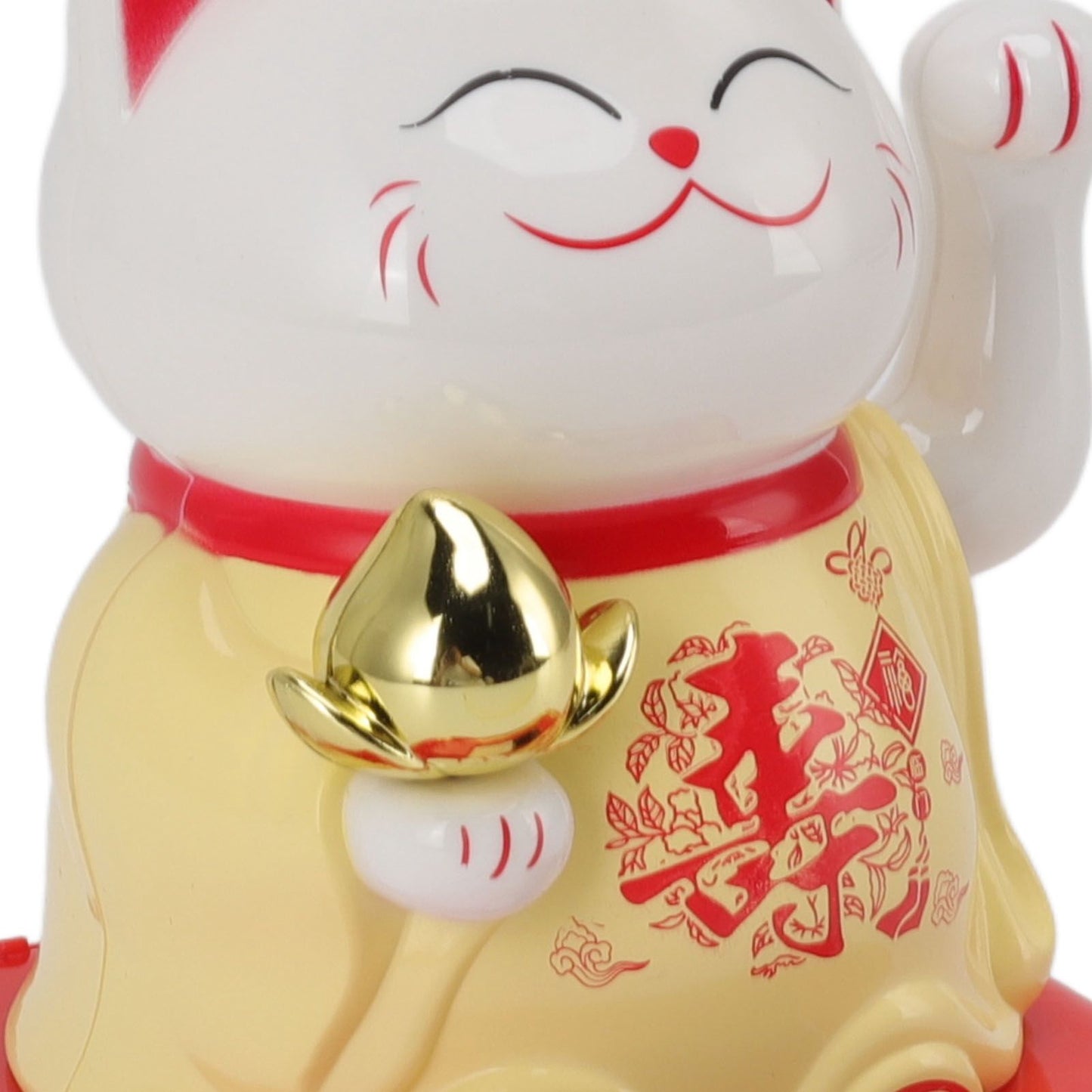 Lucky Waving Cat Light Induction Plastic Chinese — view 14
