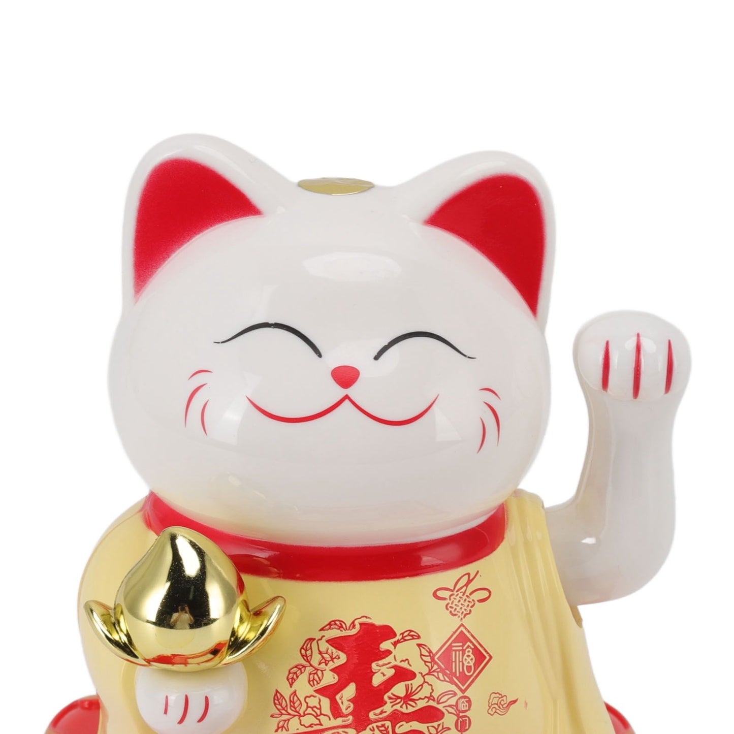 Lucky Waving Cat Light Induction Plastic Chinese — view 15