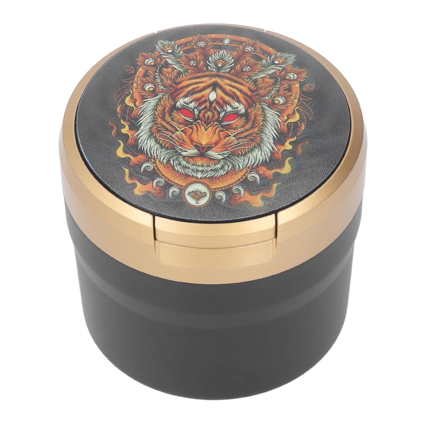 Car Ashtray with Cover LED Light Portable — view 7