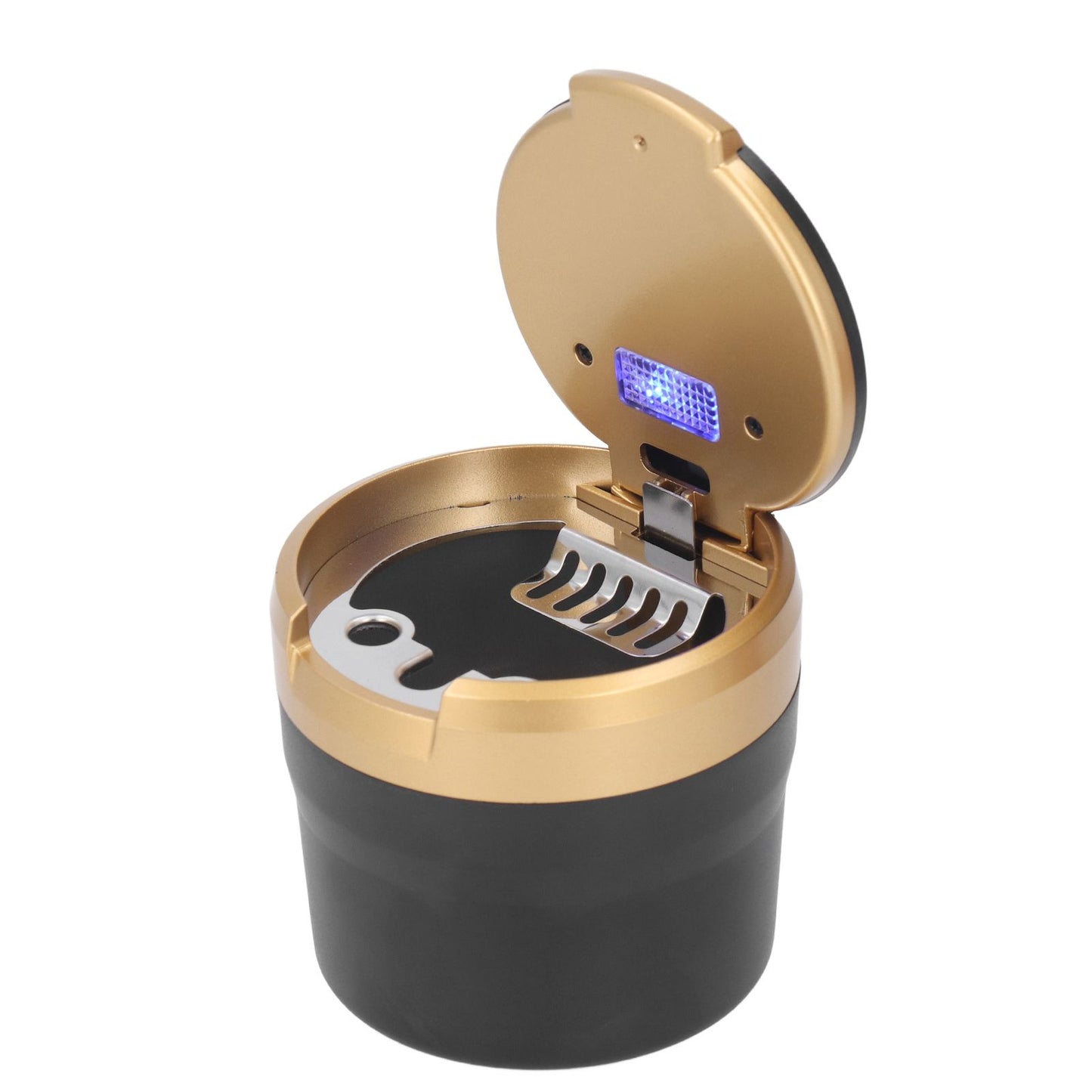 Car Ashtray with Cover LED Light Portable — view 10