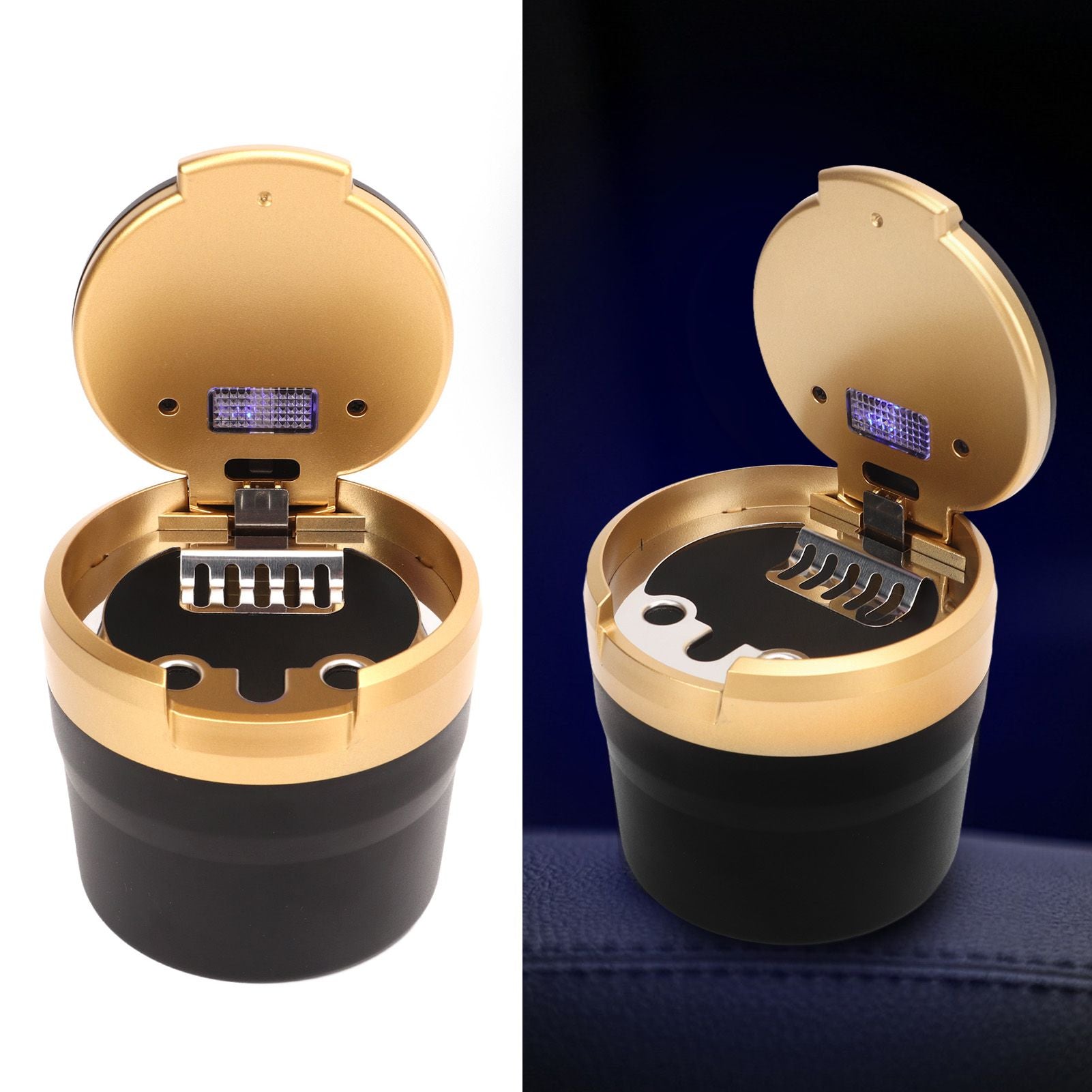 Car Ashtray with Lid Portable Smokeless Cigarette — view 12