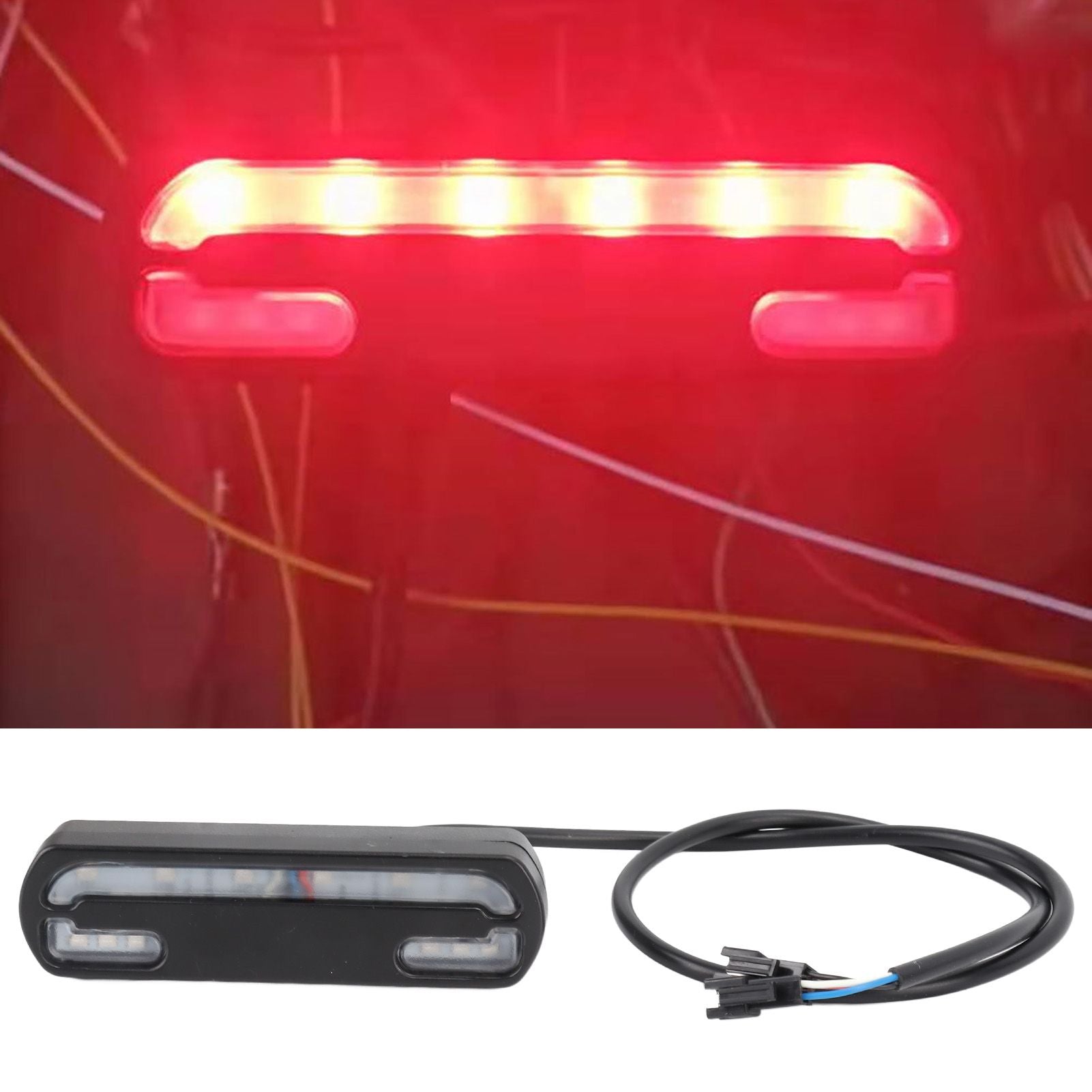 Electric Bike Taillight LED ABS Night Tail — view 12