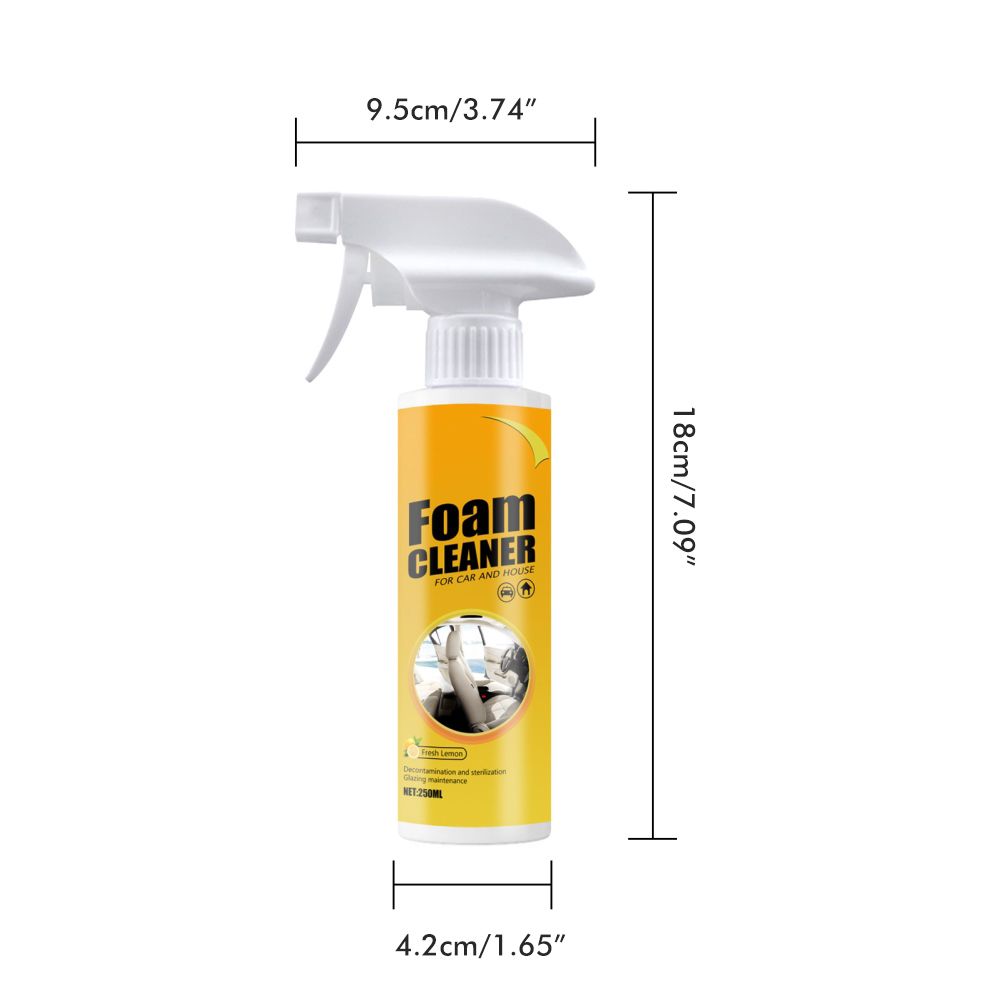 250ml Multi Purpose Foam Cleaner Anti Fading — view 3