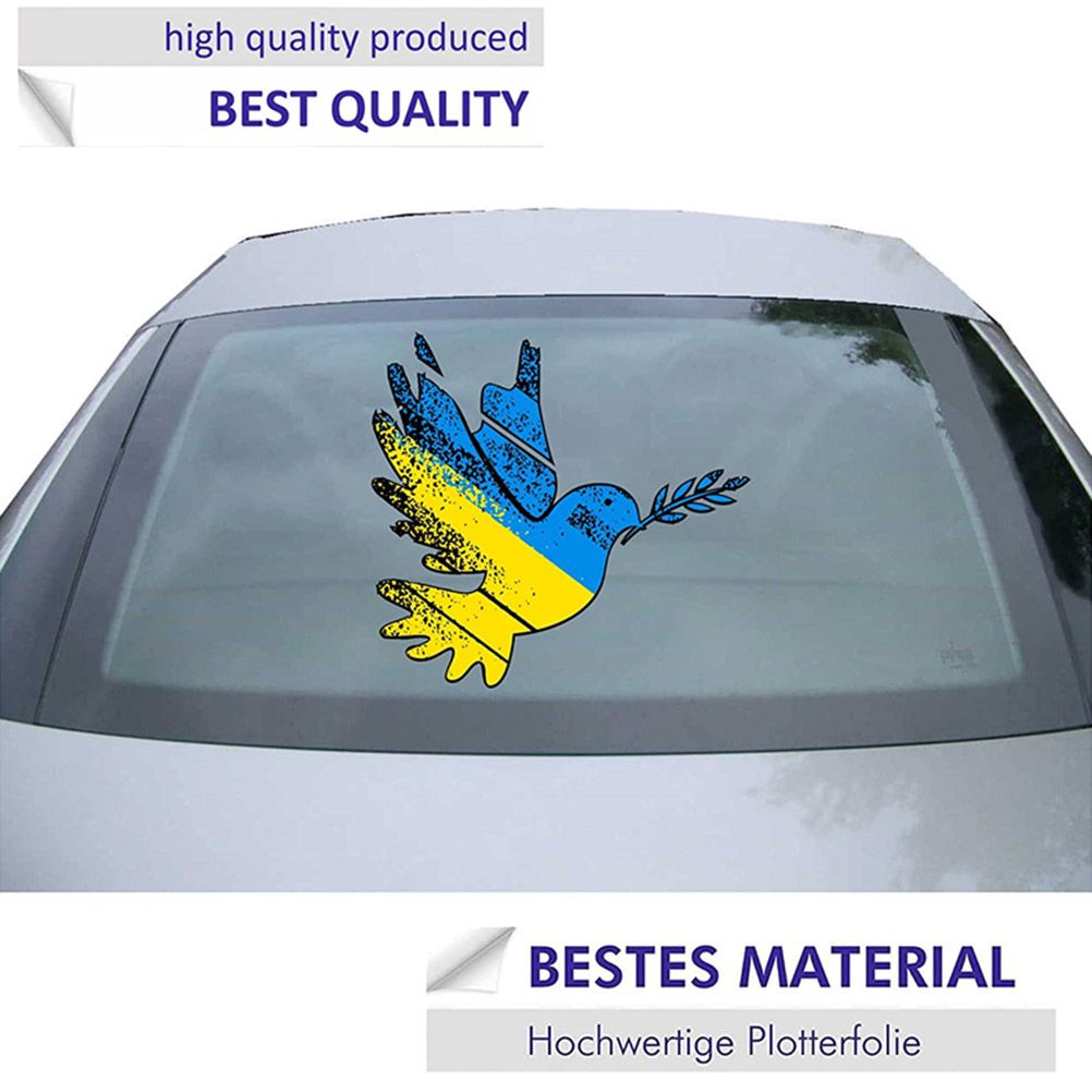 Peace in Ukraine Sticker Peace Dove Decoration — view 5