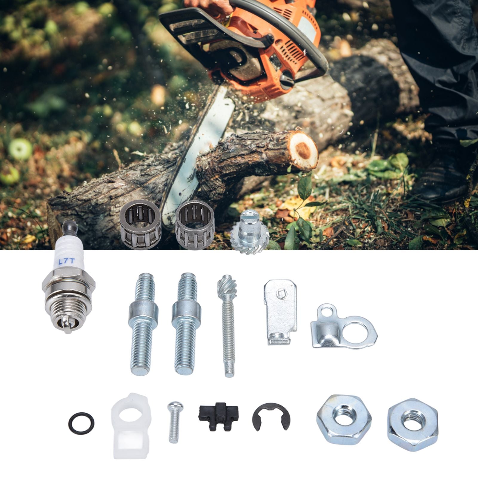 Chain Adjuster Tensioner Adjuster Bar Studs Kit — view 13