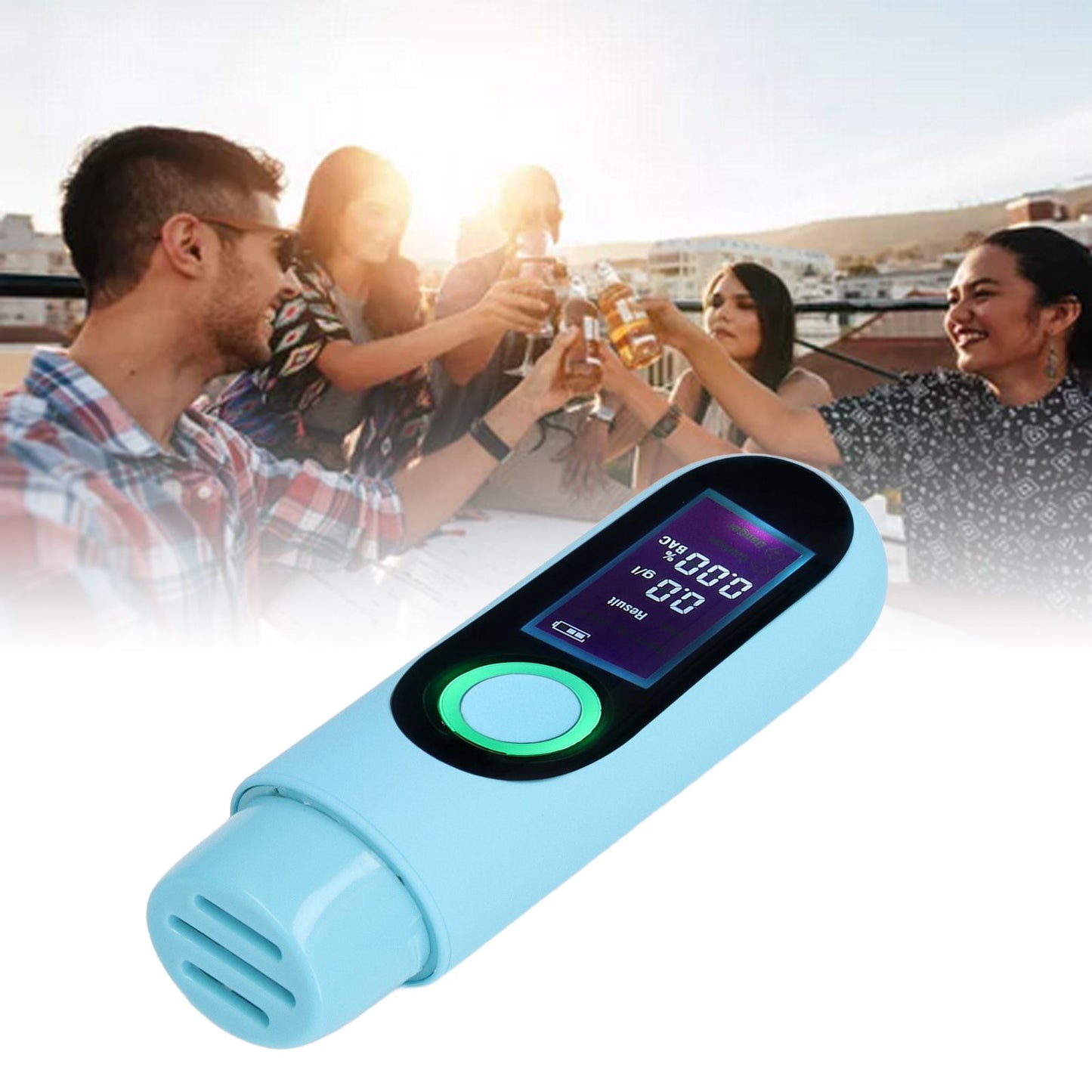 Alcohol Tester LCD 3 Colour Display USB — view 12