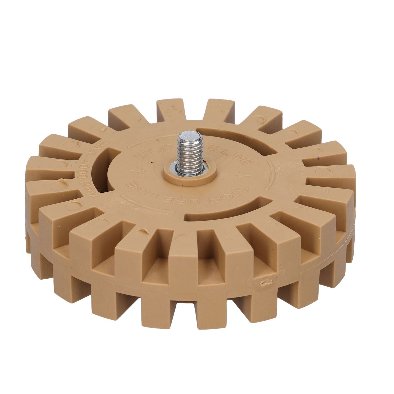 Rubber Eraser Wheel Adhesive Pinstripe Removal Tool — view 8