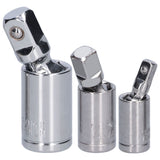 3pcs Universal Joint Socket Adapter 1/2 3/8 — view 5