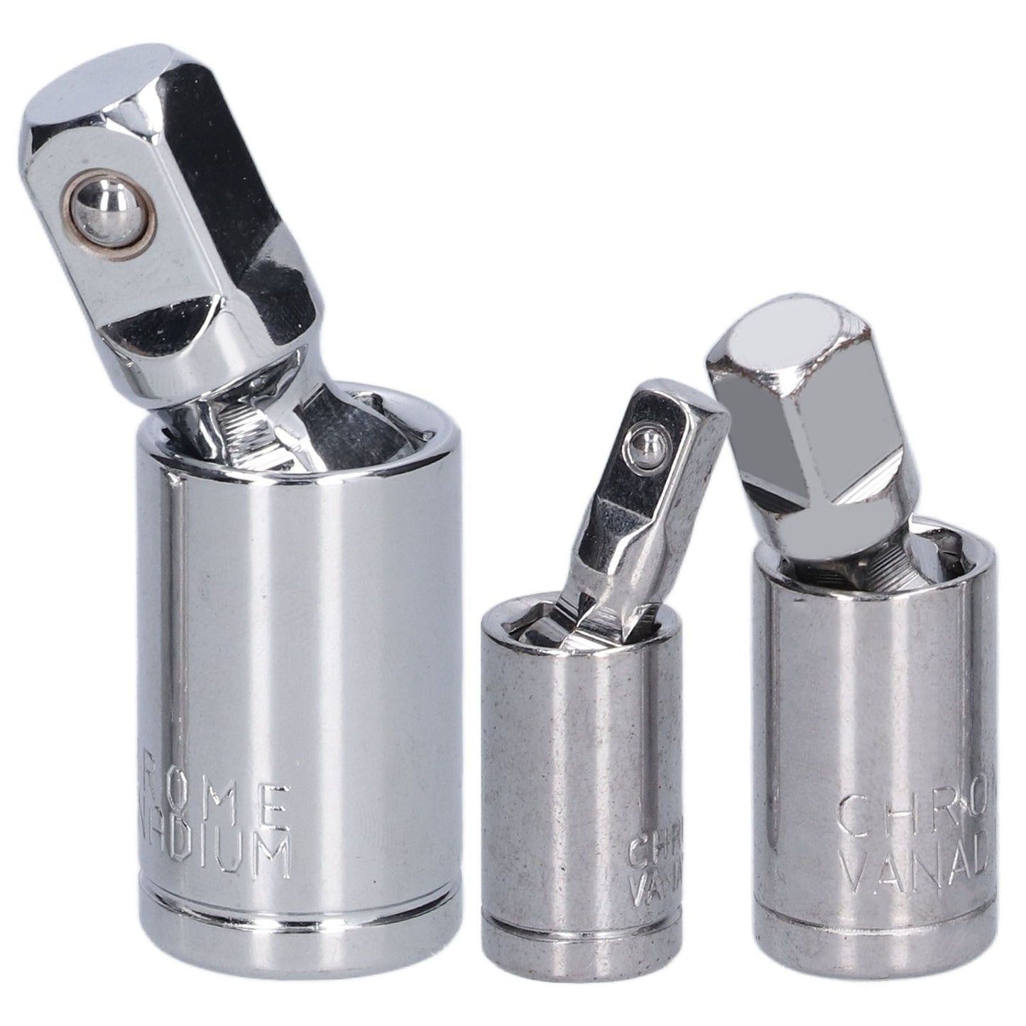 3pcs Universal Joint Socket Adapter 1/2 3/8 — view 6