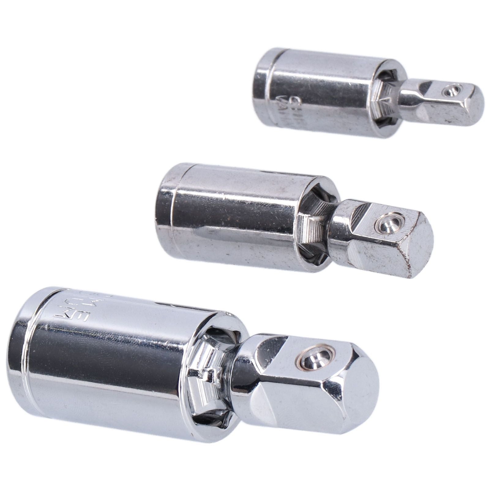 3pcs Universal Joint Socket Adapter 1/2 3/8 — view 11