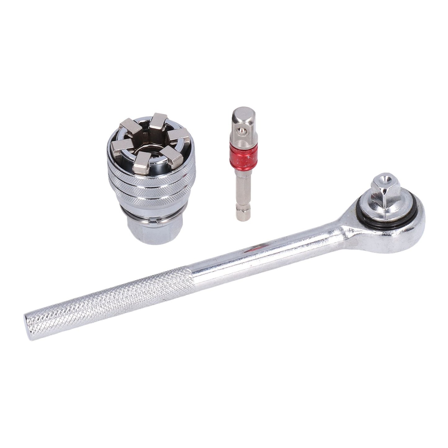 Universal Socket Wrench Tool 10-19mm Adjustable Wrench — view 2