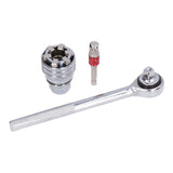 Universal Socket Wrench Tool 10-19mm Adjustable Wrench — view 2