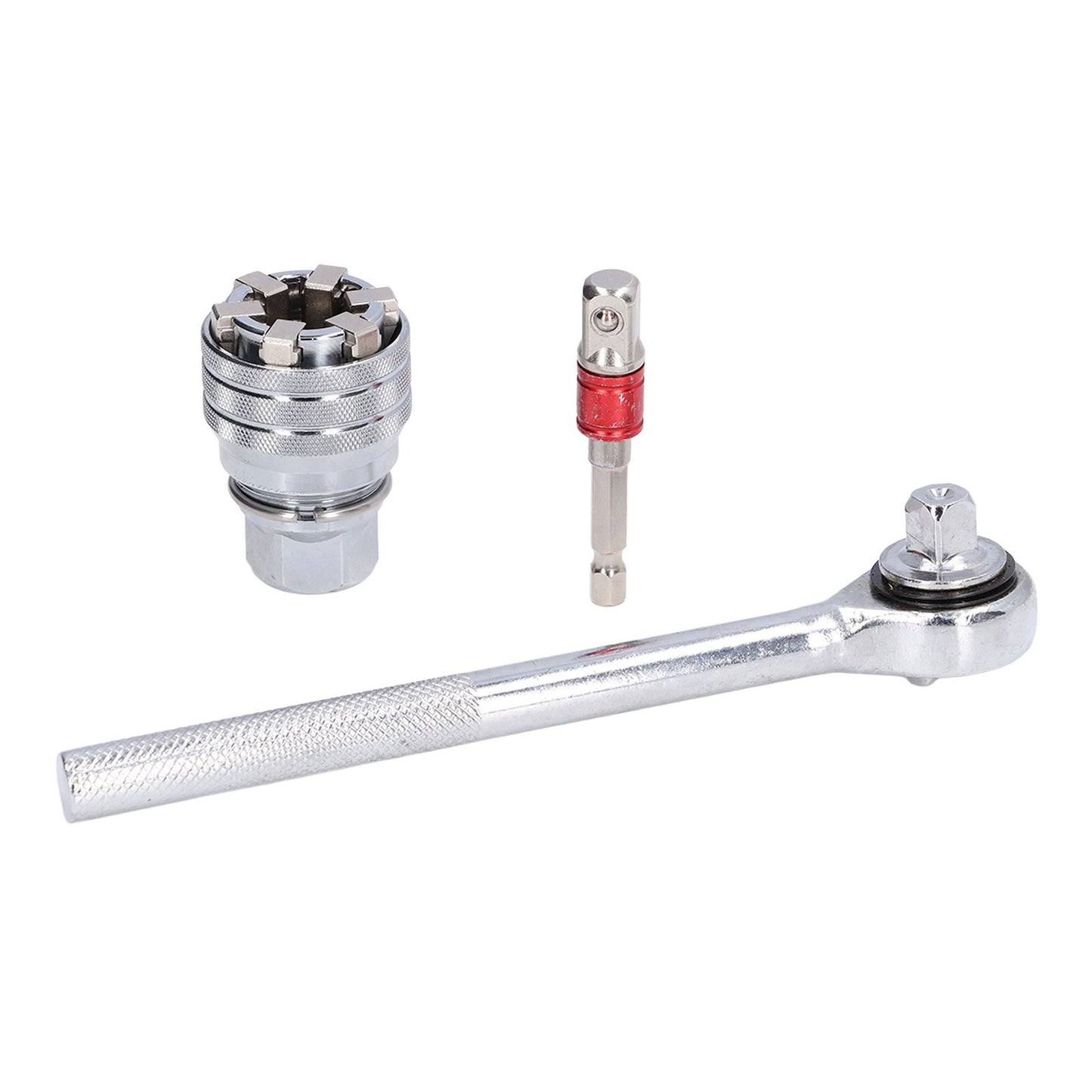Universal Socket Wrench Tool 10-19mm Adjustable Wrench — view 3