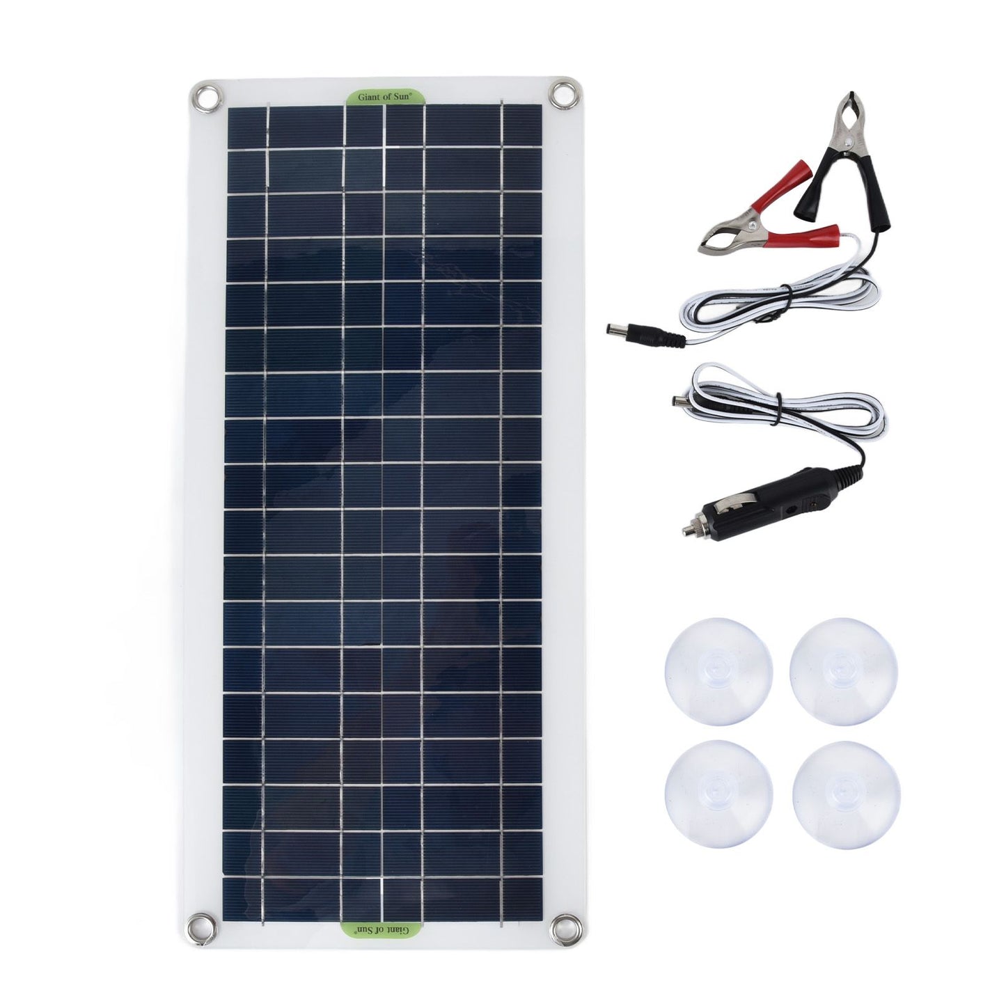 20W Solar Panel Battery Charger 21V Polysilicon — view 2