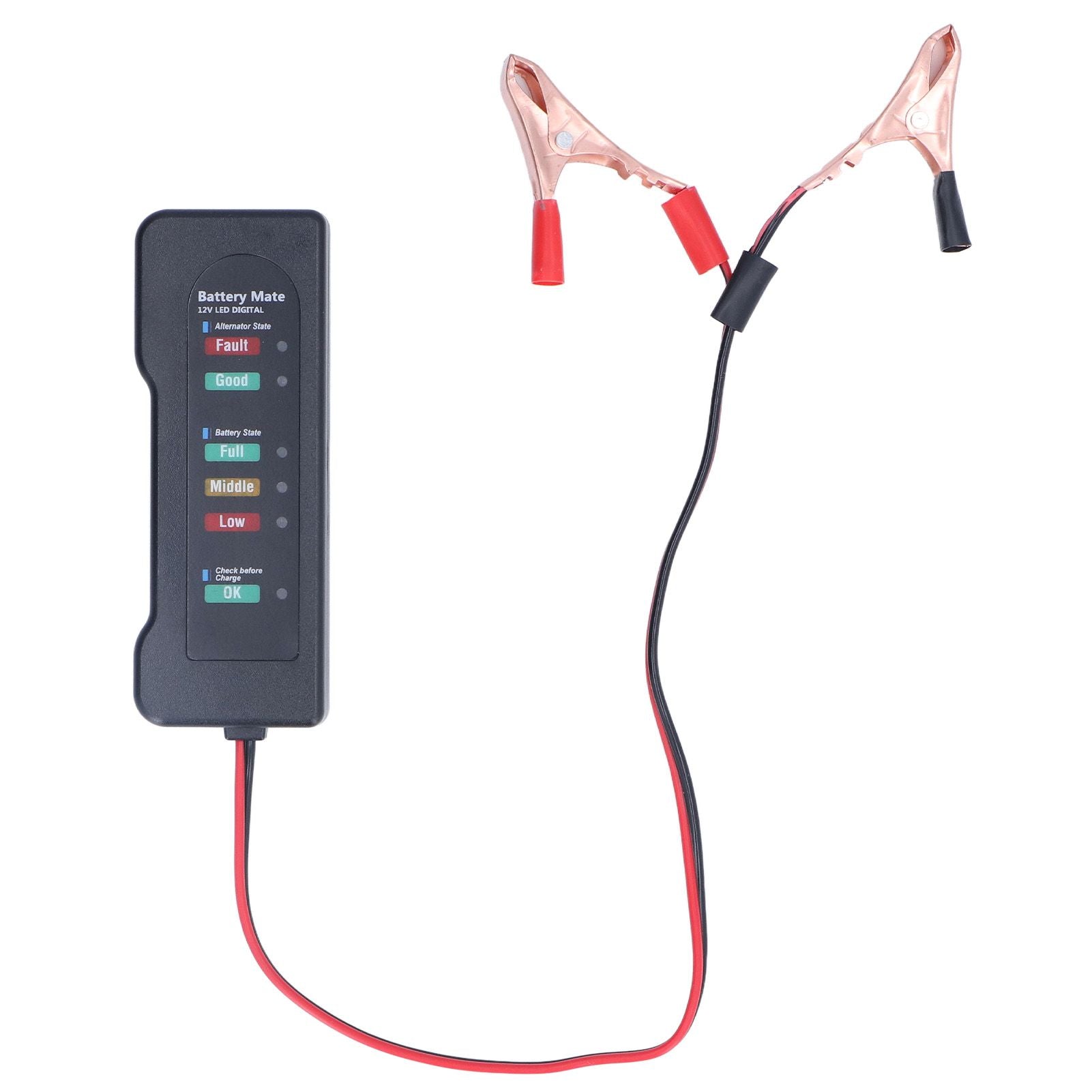 Car Battery Tester 12V Battery Analyzer Reverse — view 2