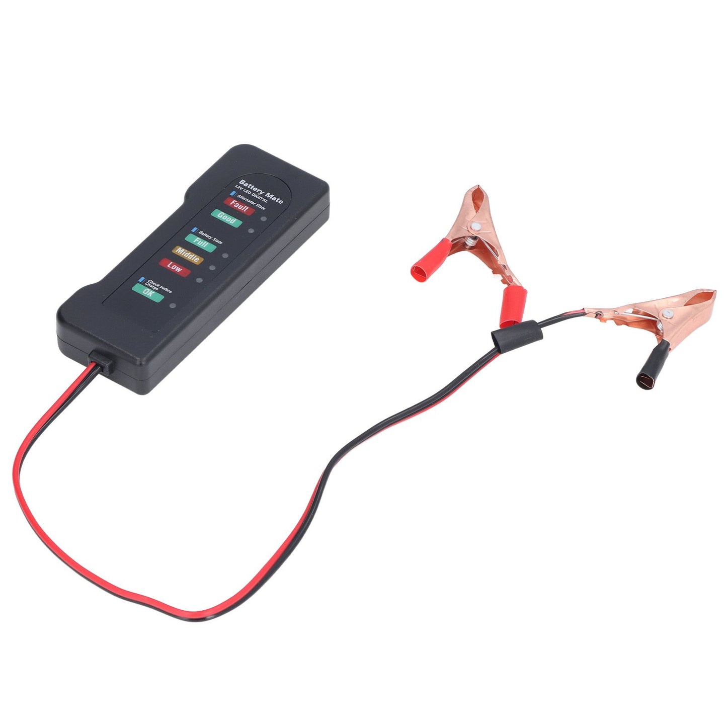 Car Battery Tester 12V Battery Analyzer Reverse — view 10