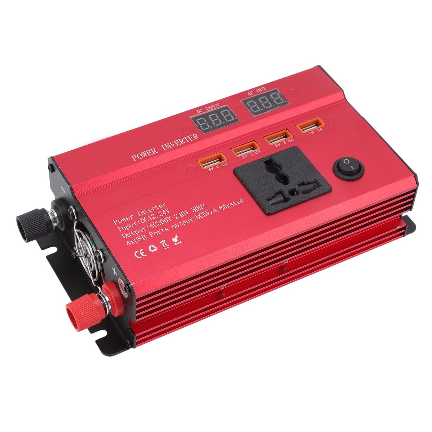 Car Power Inverter 12V 24V to 220V — view 10