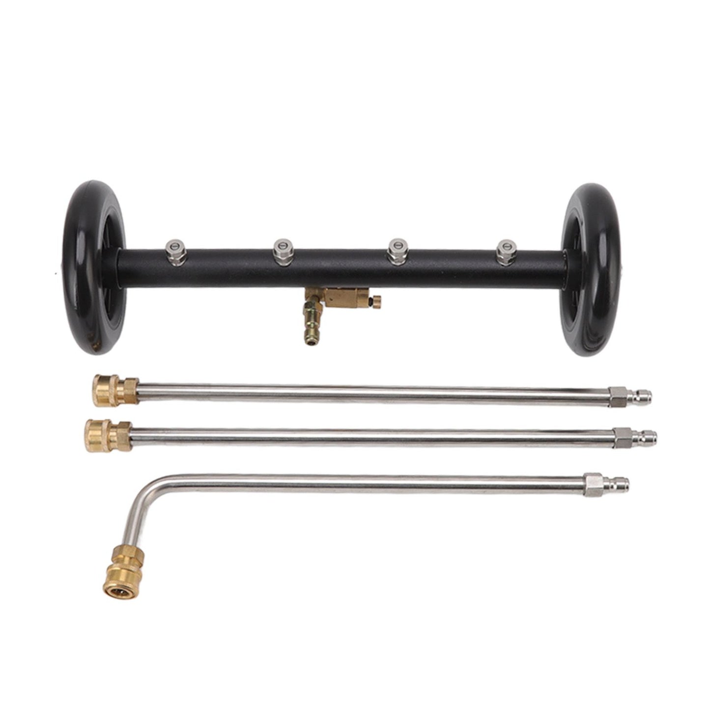 16 inch undercarriage car washer black — view 2