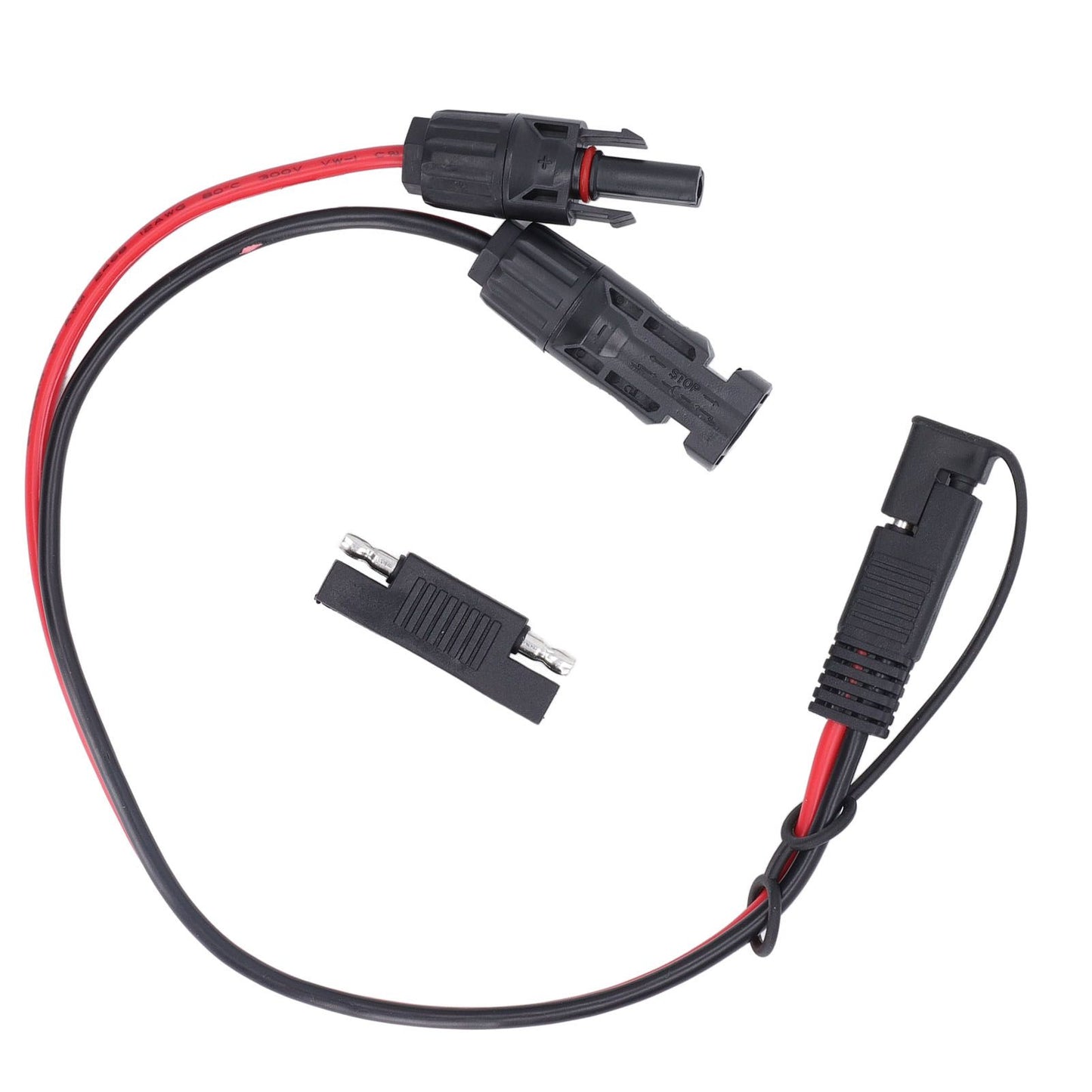 12AWG solar to SAE adapter cable — view 11