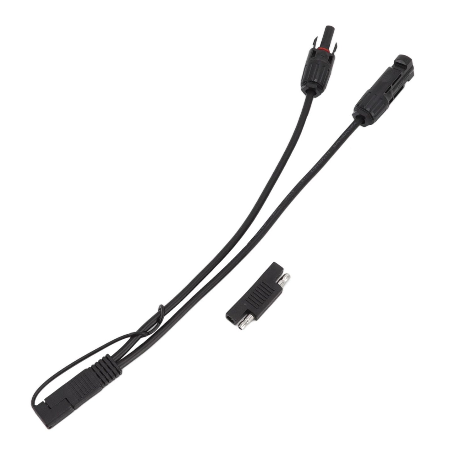 10AWG solar to SAE adapter cable 0.35m — view 10