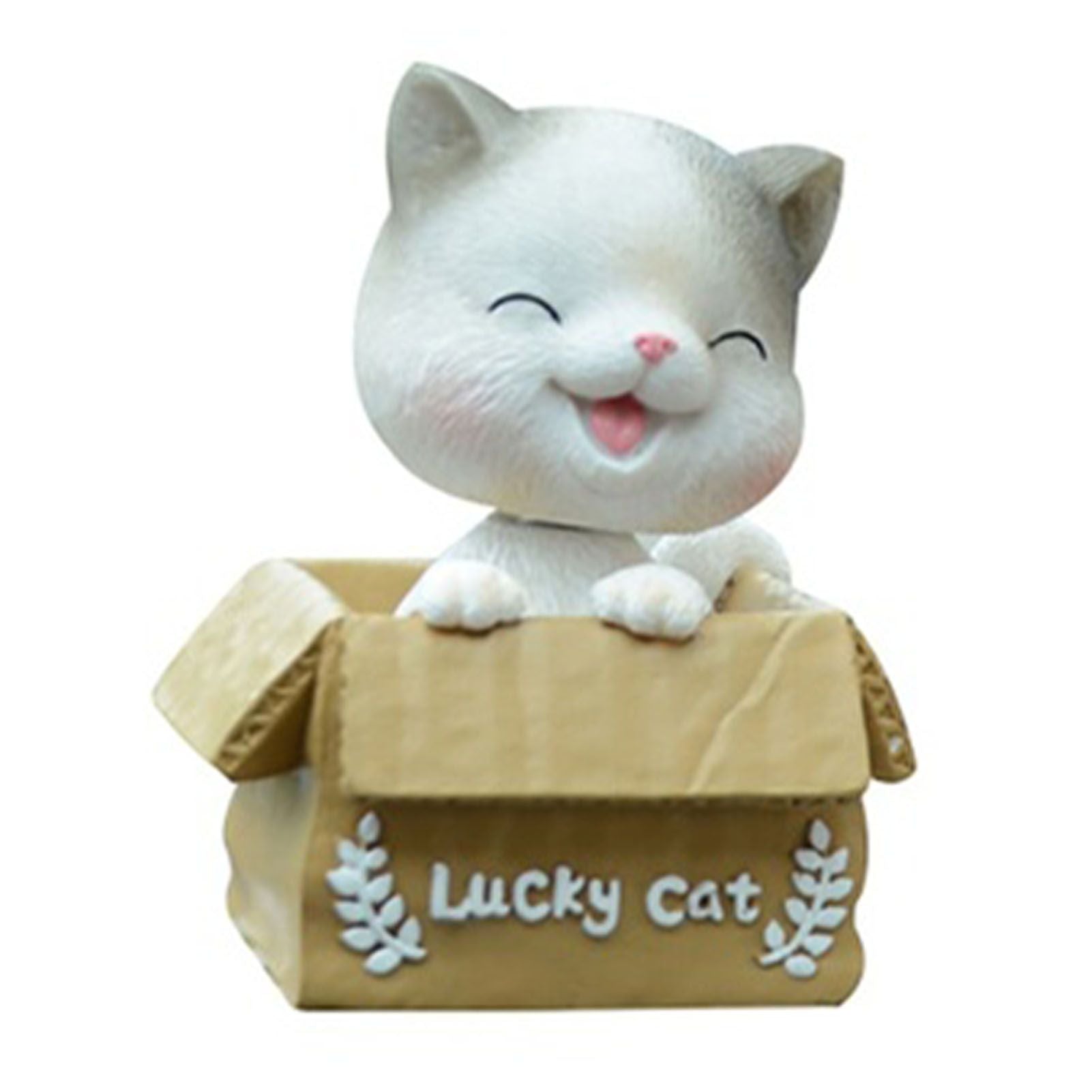 Car dashboard lucky cat ornament — view 2