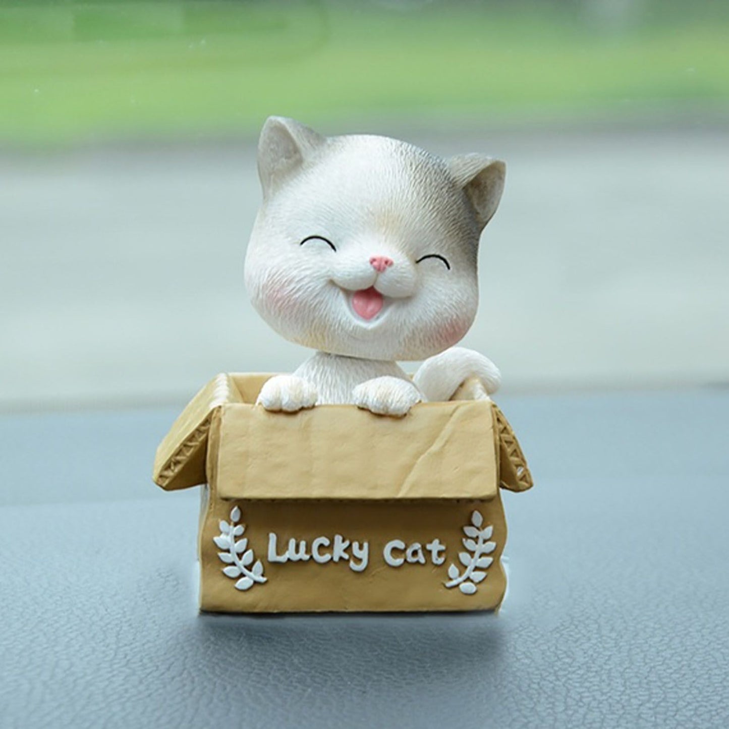 Car dashboard lucky cat ornament — view 6