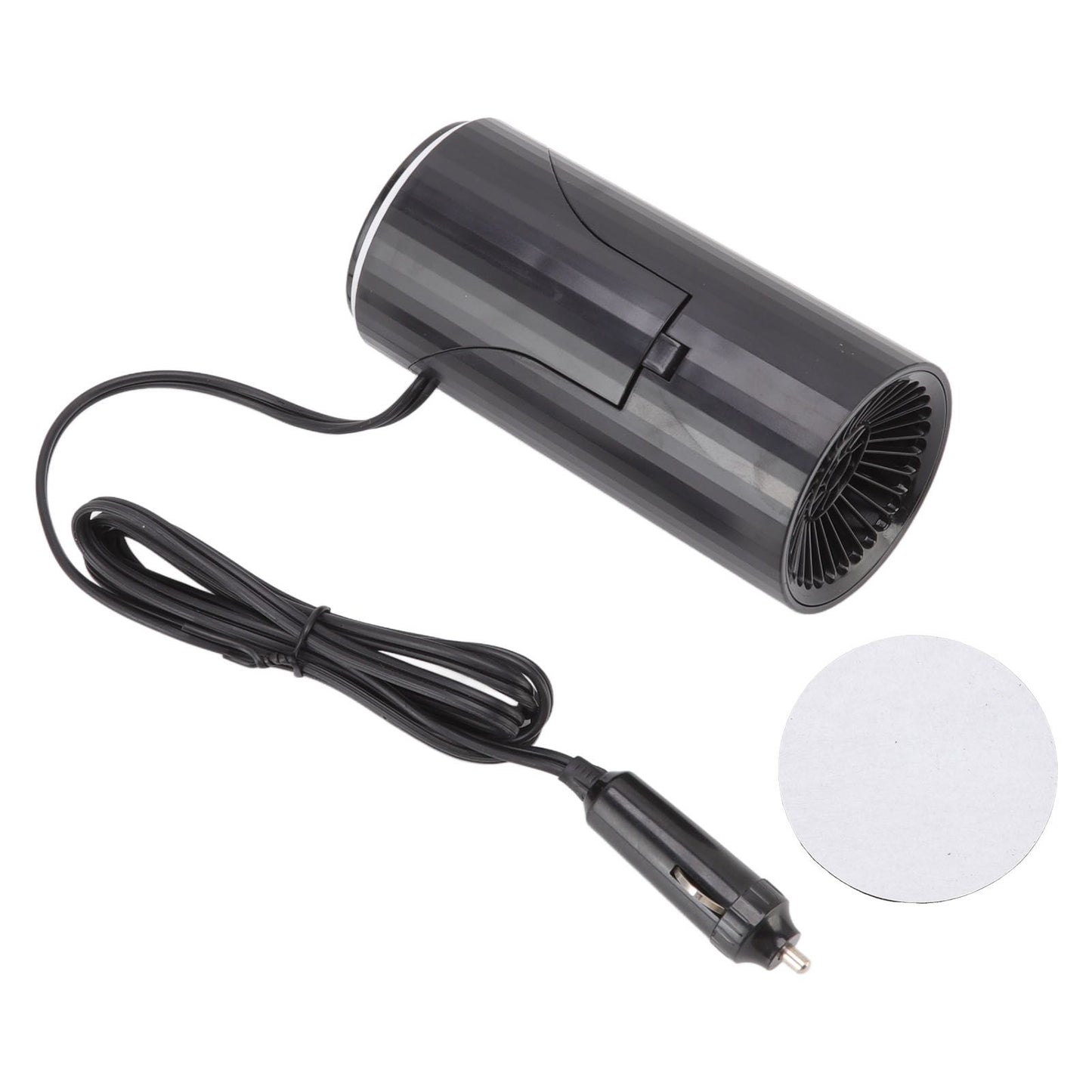 Black Portable Car Heater Quick Heating Automatic — view 2