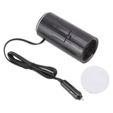 Black Portable Car Heater Quick Heating Automatic — view 2