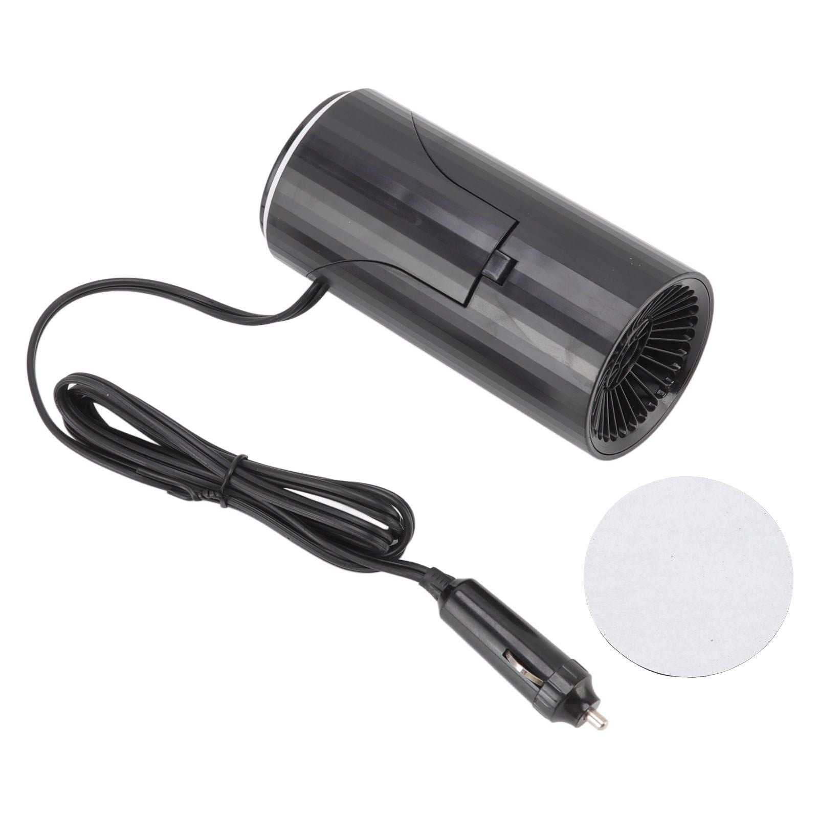 Black Portable Car Heater Quick Heating Automatic — view 2