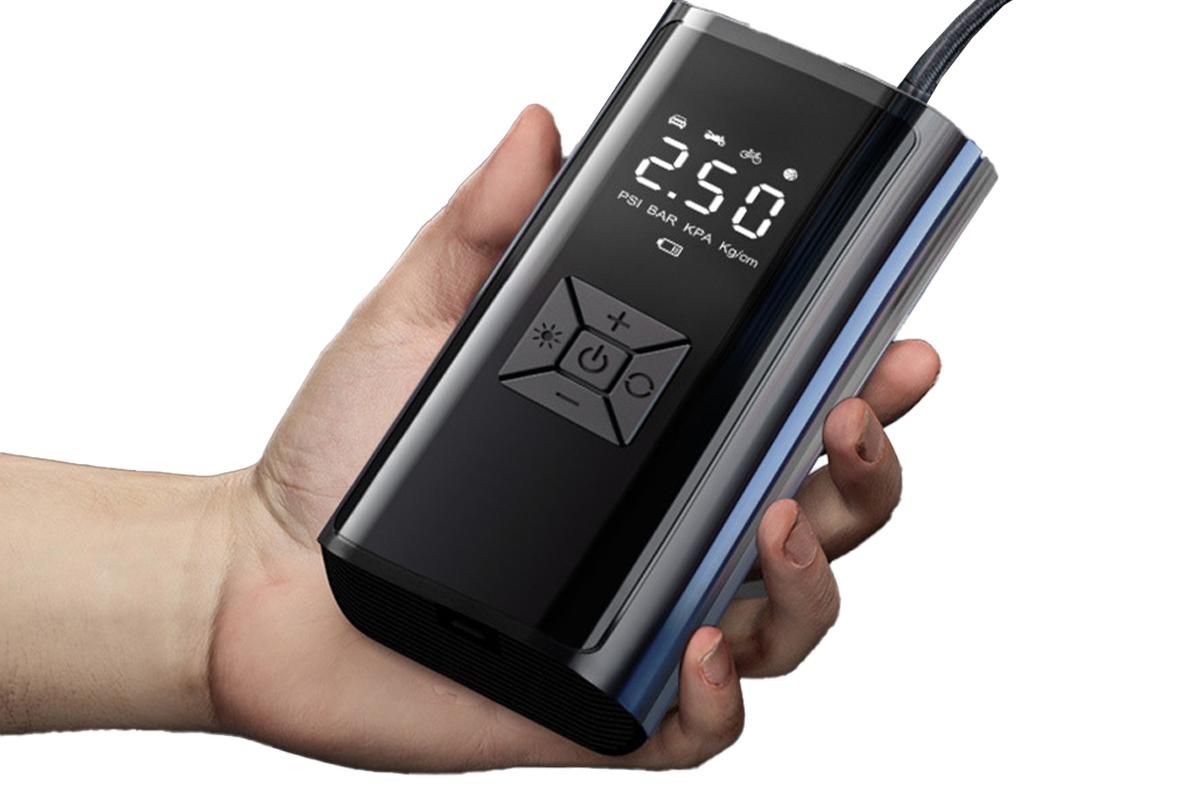 Electric Car Air Pump with Digital Display — view 6