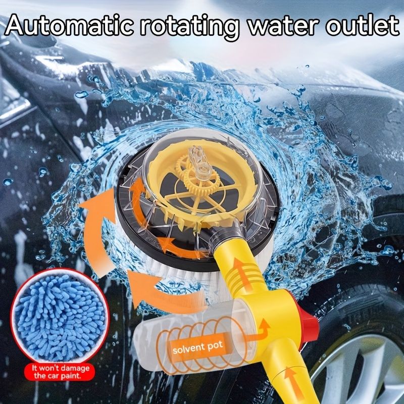 Automatic rotating car wash brush — view 11