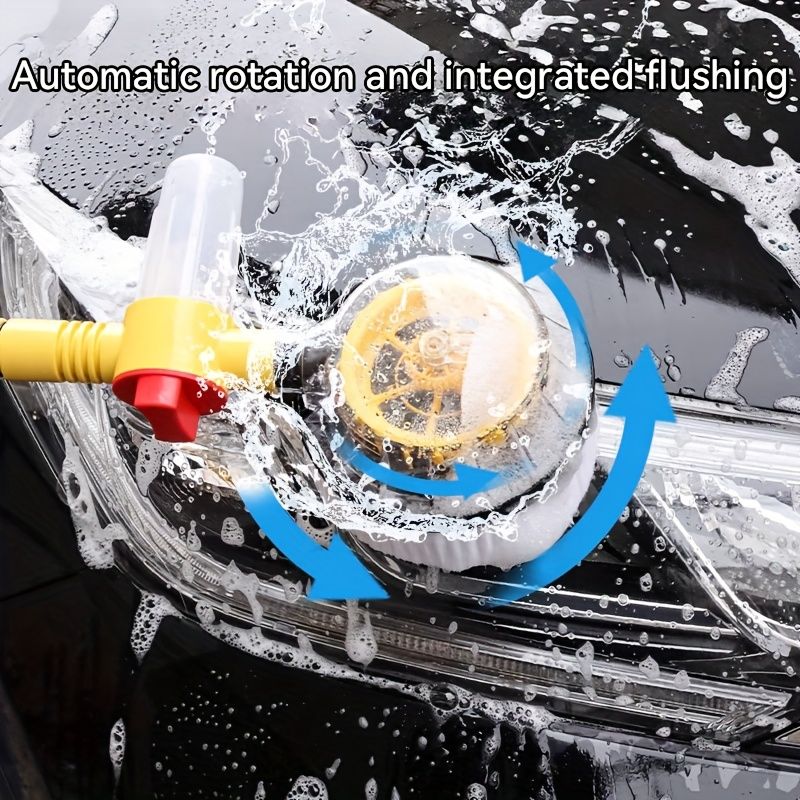 Automatic rotating car wash brush — view 12