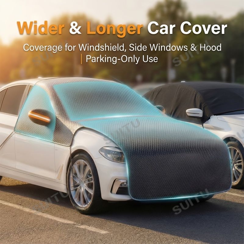 Car windscreen sun shade UV protection — view 6