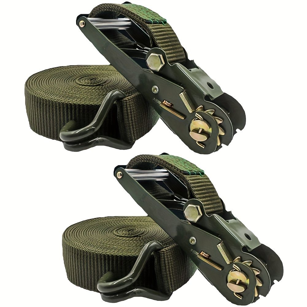 Heavy duty cargo tie-down straps — view 5