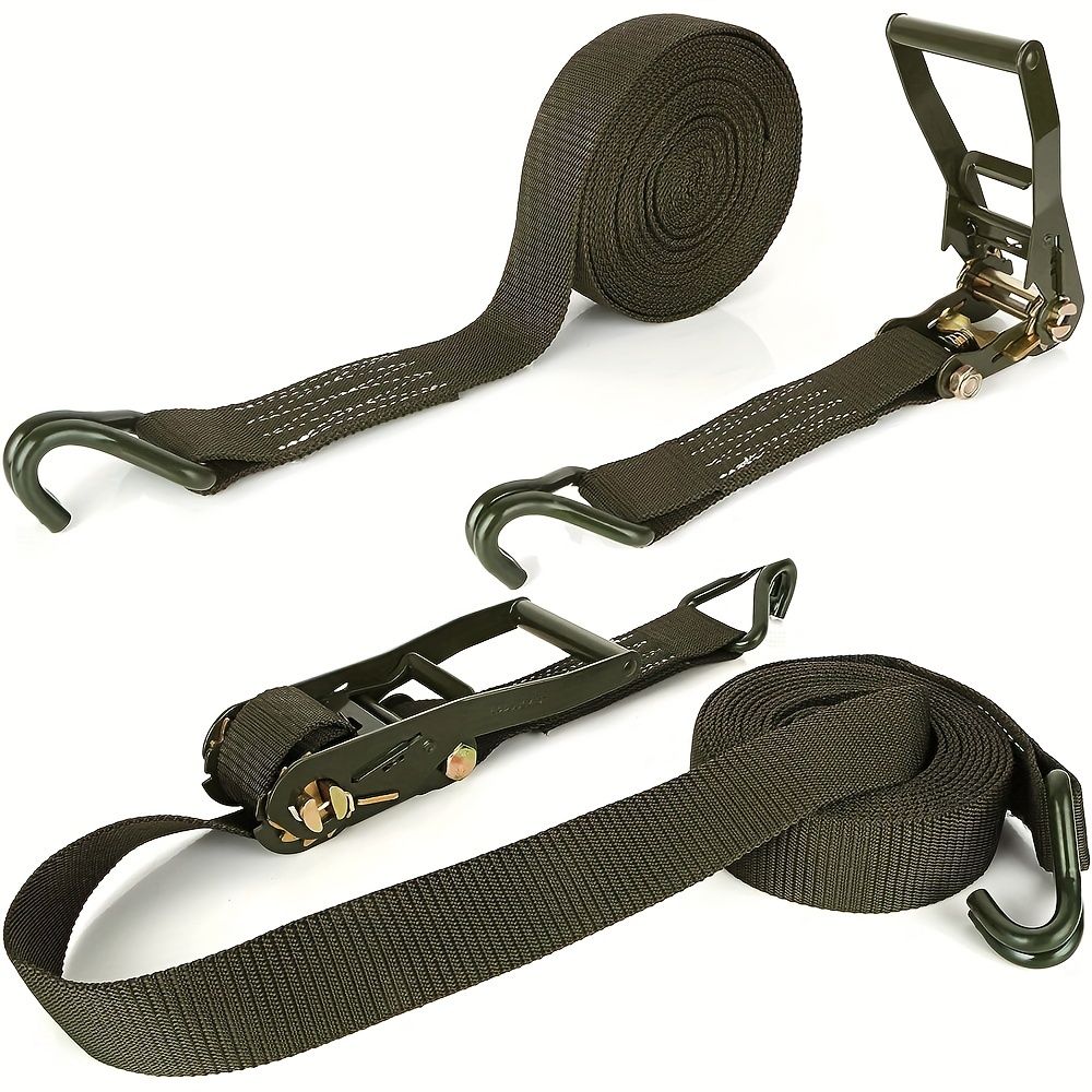 Heavy duty cargo tie-down straps — view 7