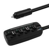 mbeat 4-Port 40W USB Car Charger — view 2