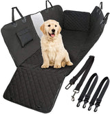 Waterproof dog seat cover with mesh — view 2