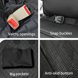Waterproof dog seat cover with mesh — view 6