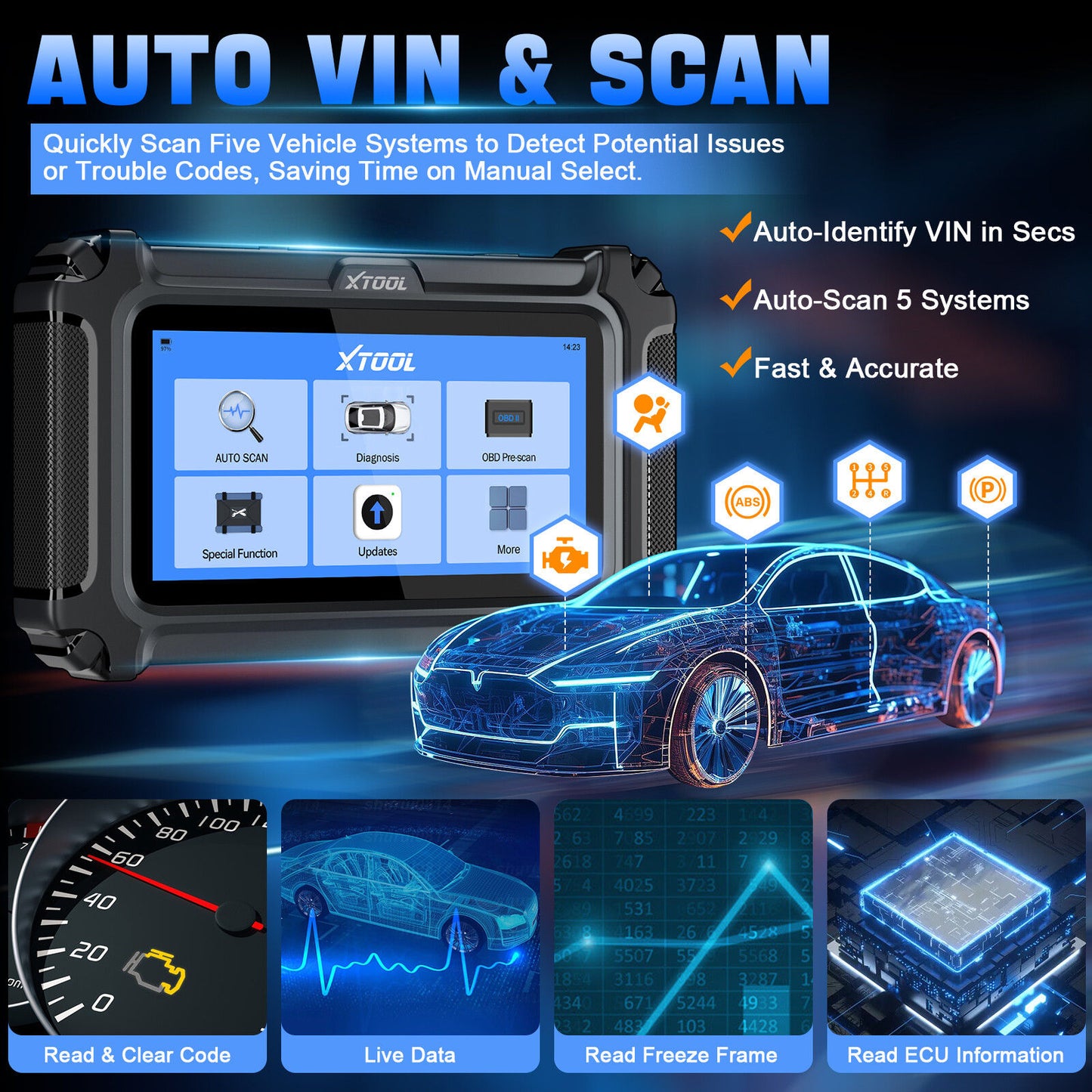 2025 D5 OBD2 Scanner ABS — view 8