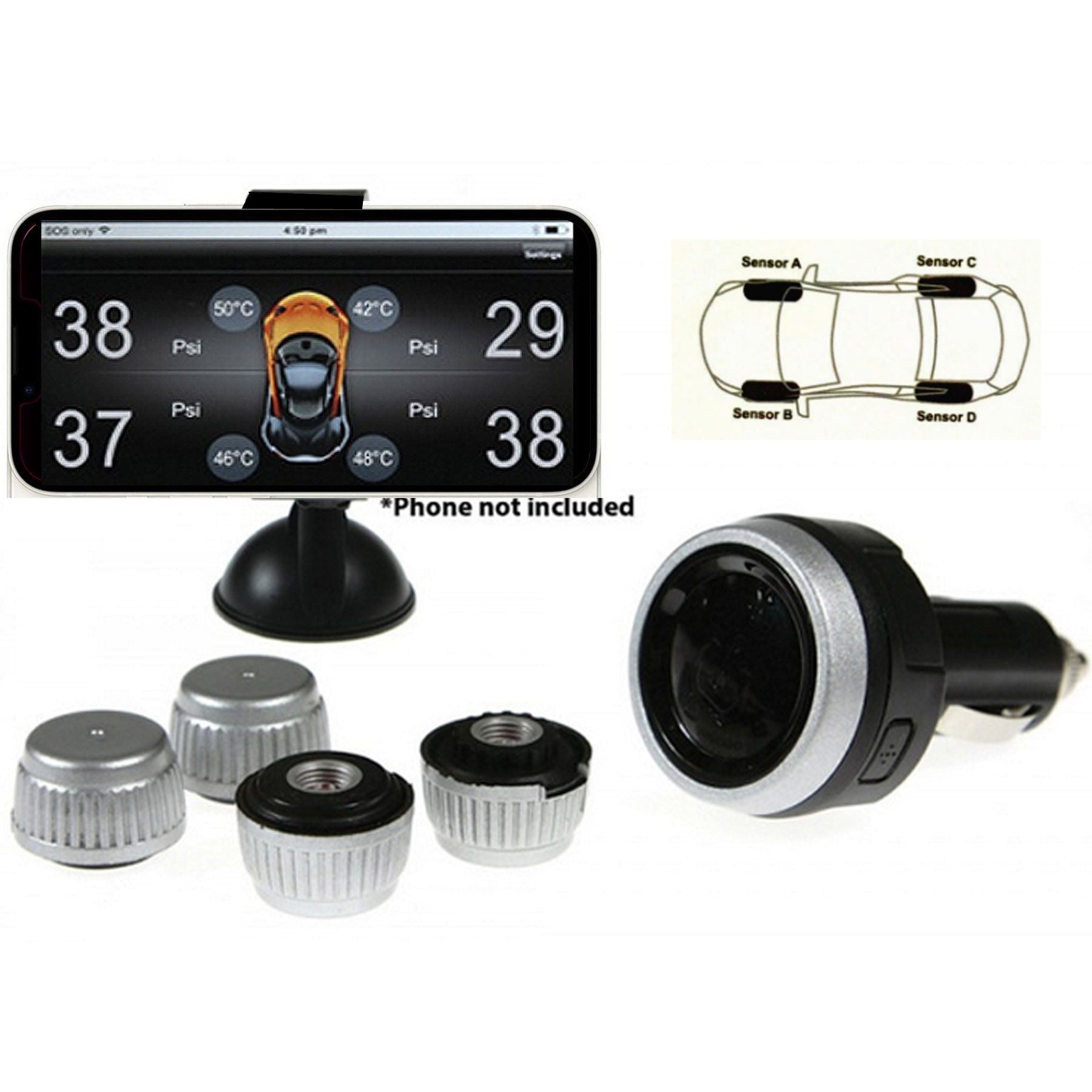 Gator Wireless Tyre Pressure Monitor — view 2
