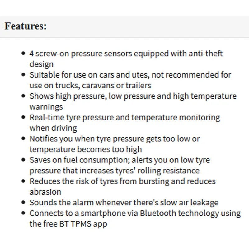 Gator Wireless Tyre Pressure Monitor — view 6