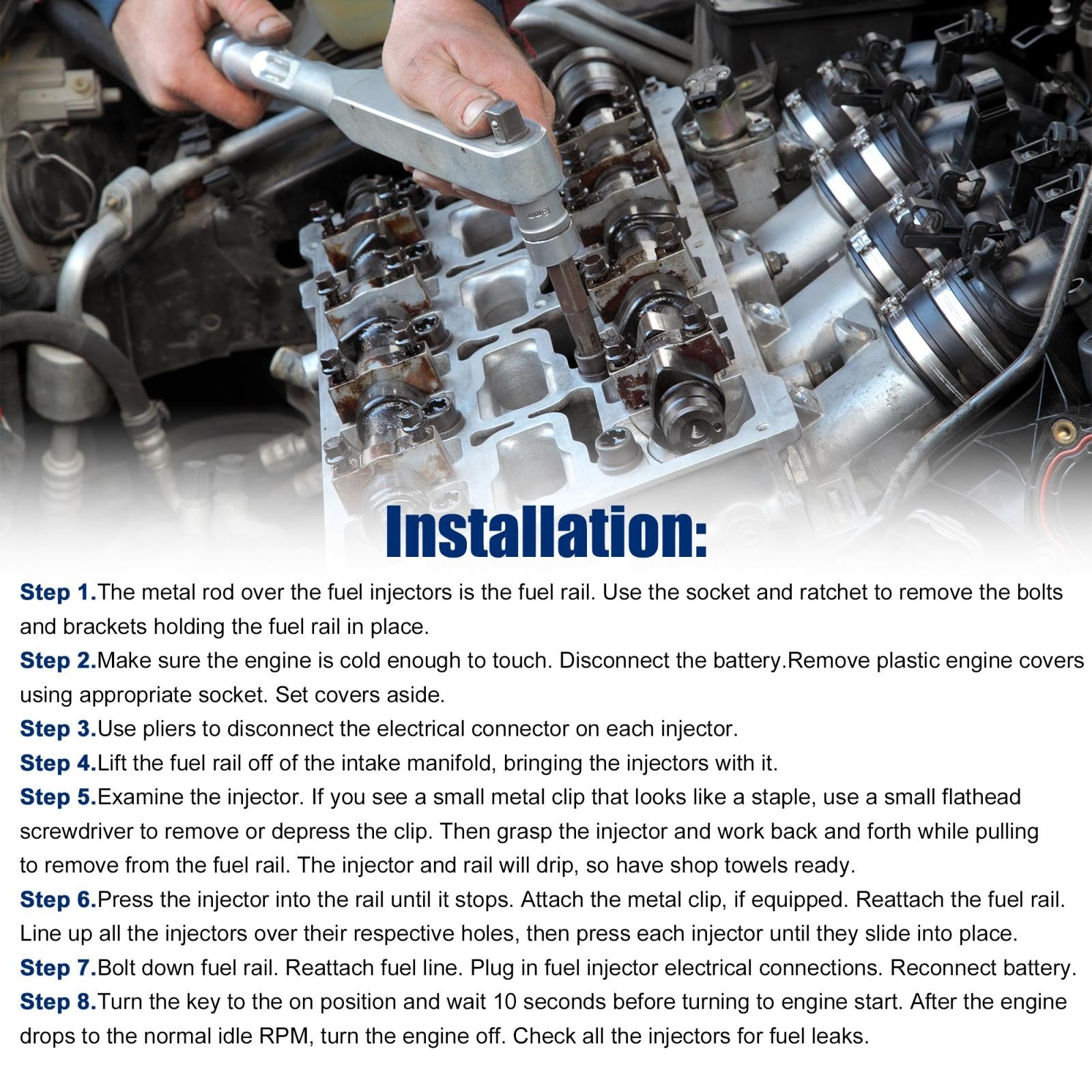 Subaru Legacy BP BL 3.0L EZ30D fuel injector — view 8