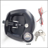 2-pack T-handle compression latch lock black — view 7
