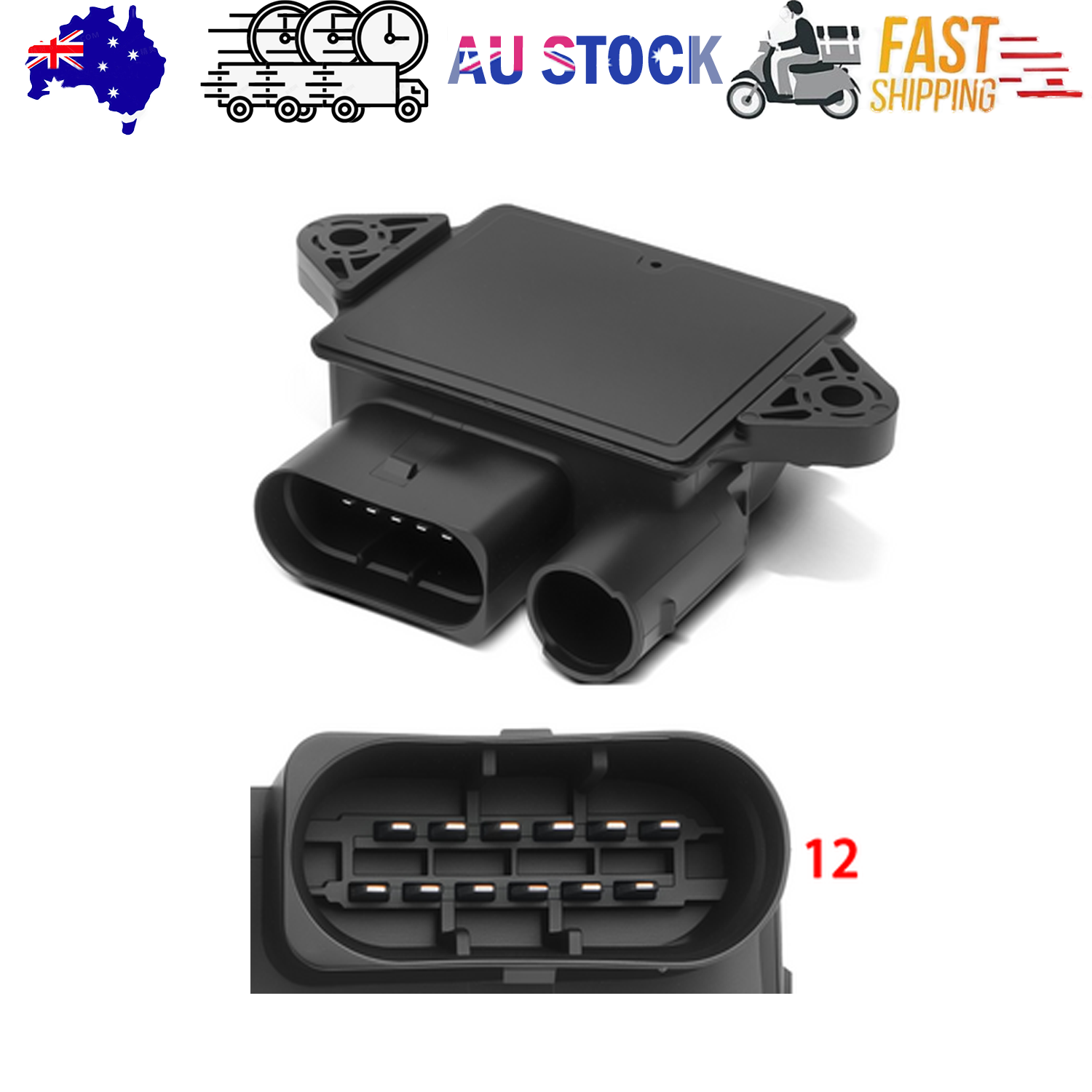 Sprinter 2500 3500 glow plug control relay module — view 2