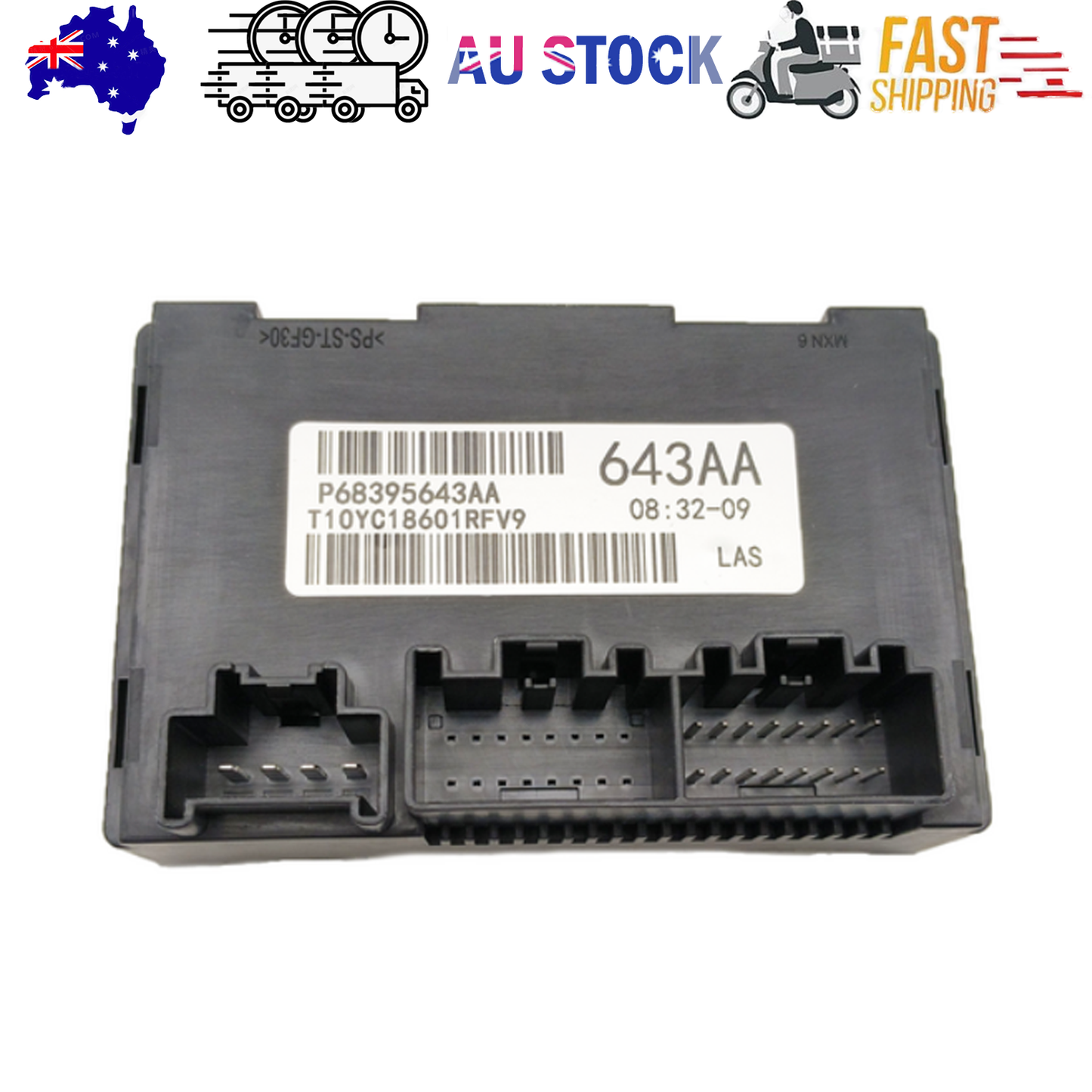 Jeep Grand Cherokee WK2 transfer case module 68395643AA — view 2