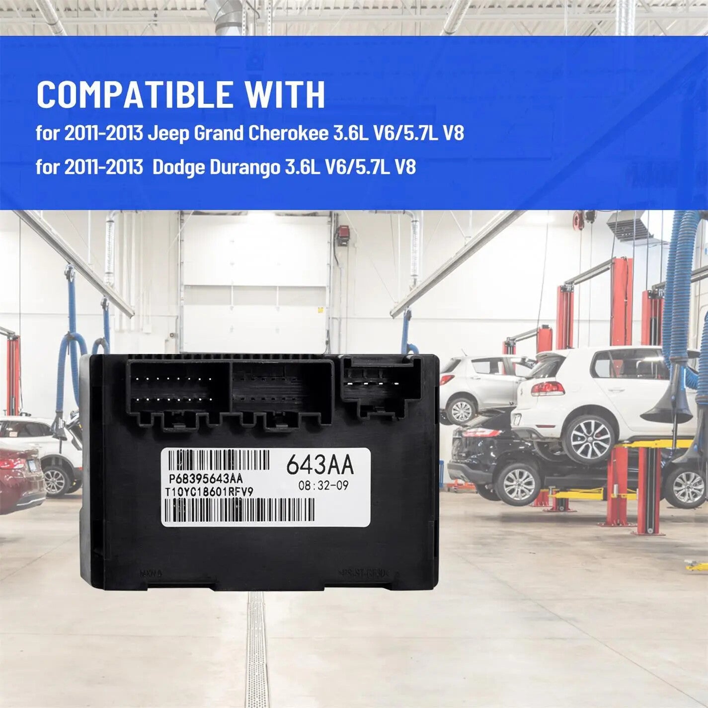 Transfer Case Control Module For JEEP — view 9